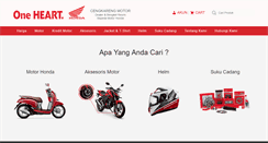 Desktop Screenshot of hondacengkareng.com